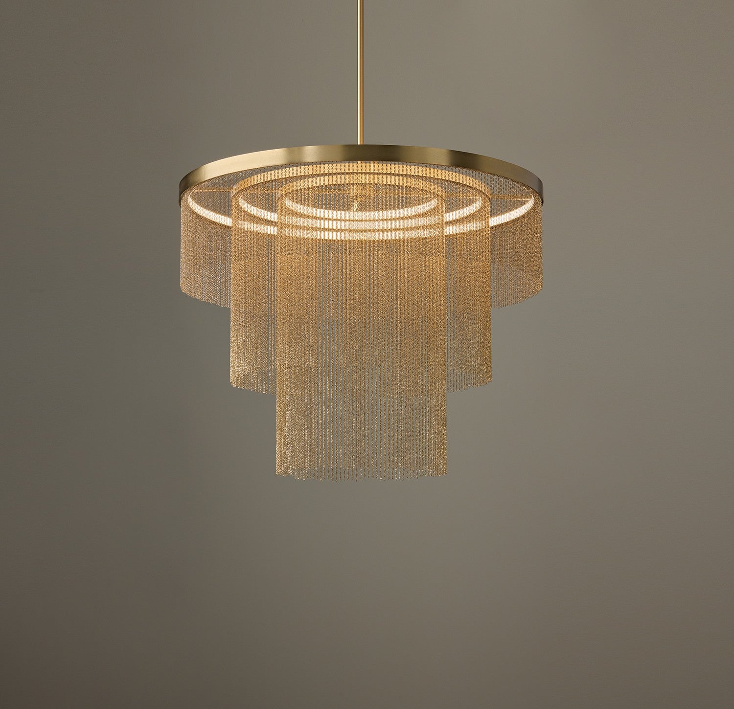 Capital Lighting - 459331AD - LED Chandelier - Rae - Aged Brass