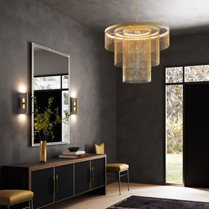 Capital Lighting - 459331AD - LED Chandelier - Rae - Aged Brass