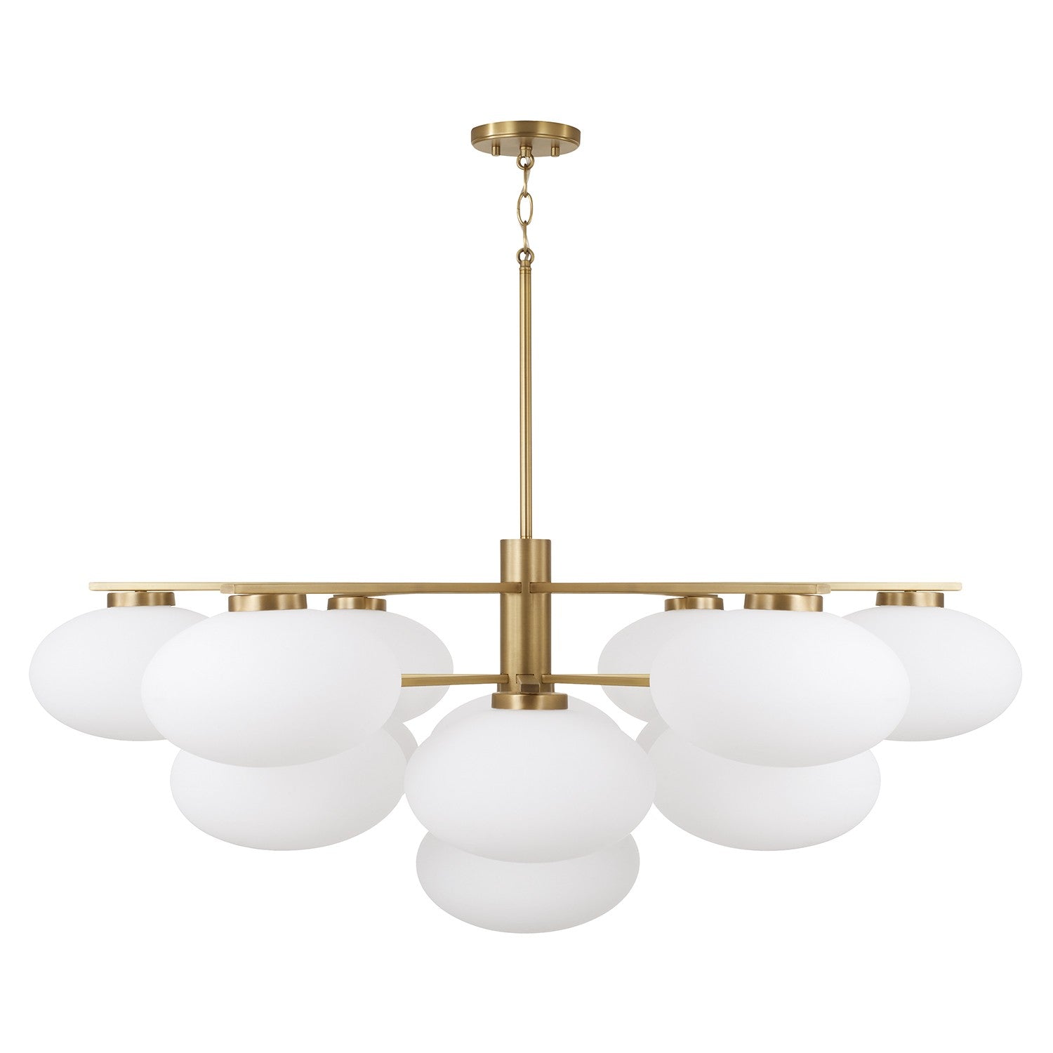 Capital Lighting - 460501AD - 13 Light Chandelier - Soren - Aged Brass