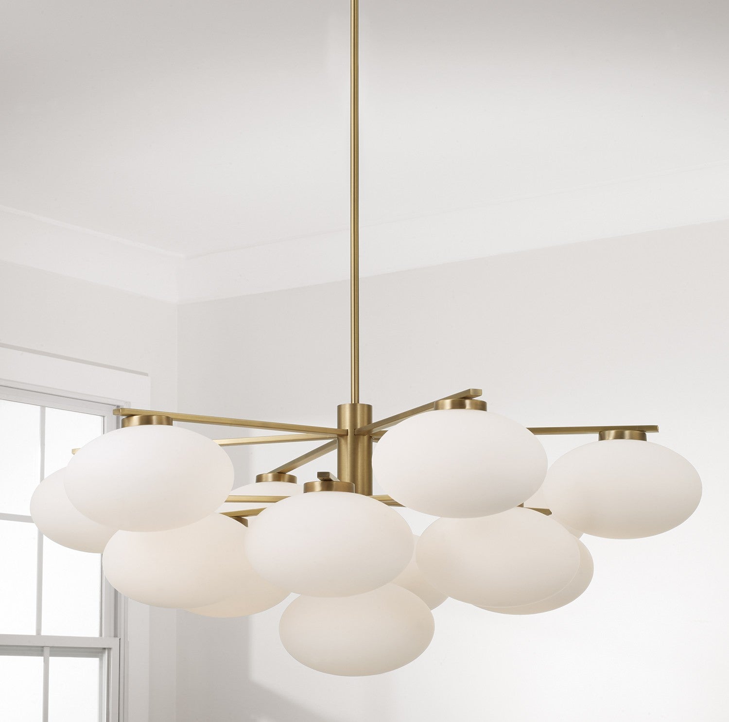 Capital Lighting - 460501AD - 13 Light Chandelier - Soren - Aged Brass