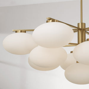 Capital Lighting - 460501AD - 13 Light Chandelier - Soren - Aged Brass