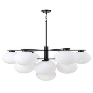 Capital Lighting - 460501MB - 13 Light Chandelier - Soren - Matte Black
