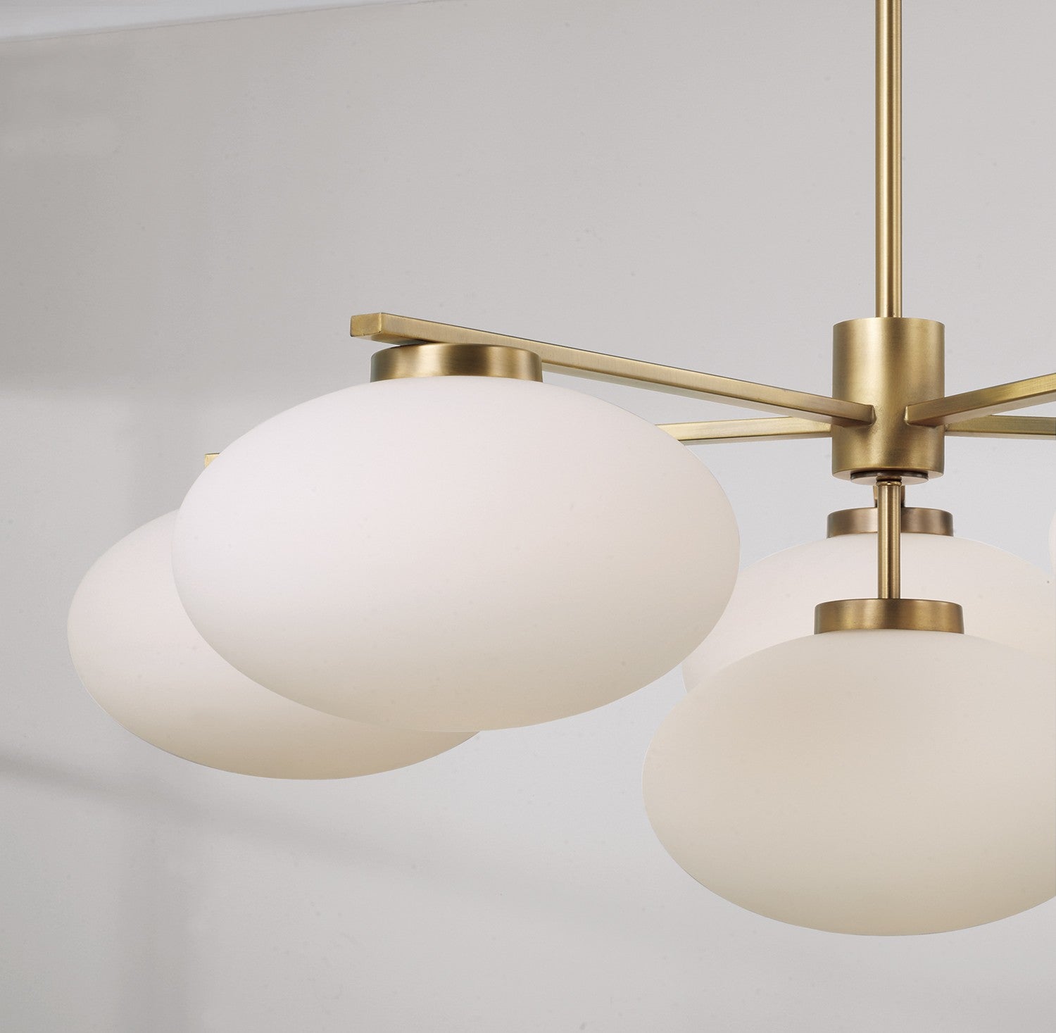 Capital Lighting - 460561AD - Six Light Chandelier - Soren - Aged Brass