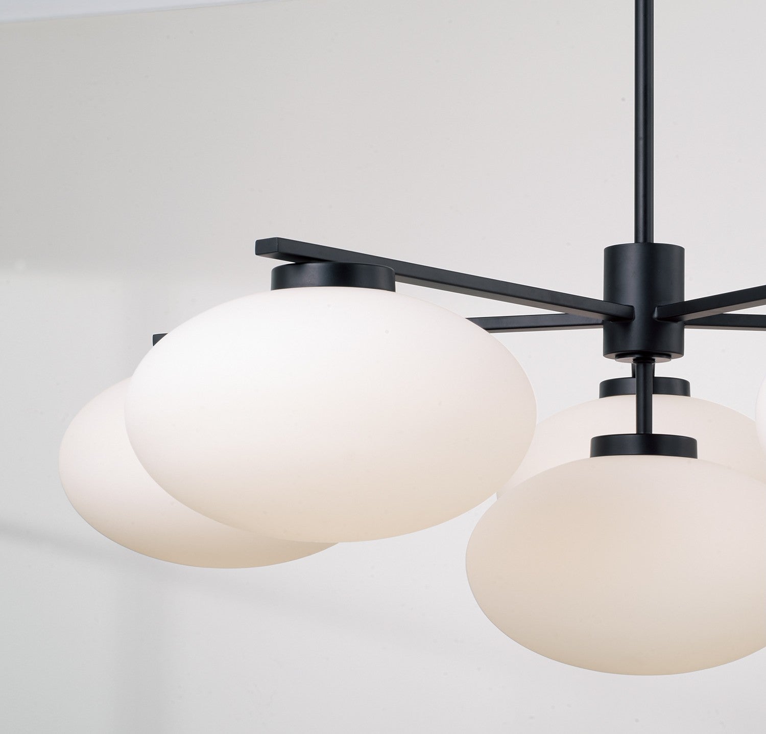 Capital Lighting - 460561MB - Six Light Chandelier - Soren - Matte Black
