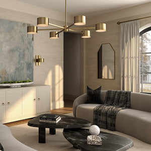 Capital Lighting - 460901AD - LED Chandelier - Henley - Aged Brass