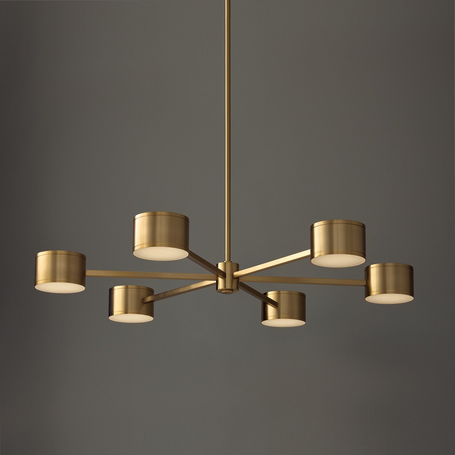 Capital Lighting - 460901AD - LED Chandelier - Henley - Aged Brass