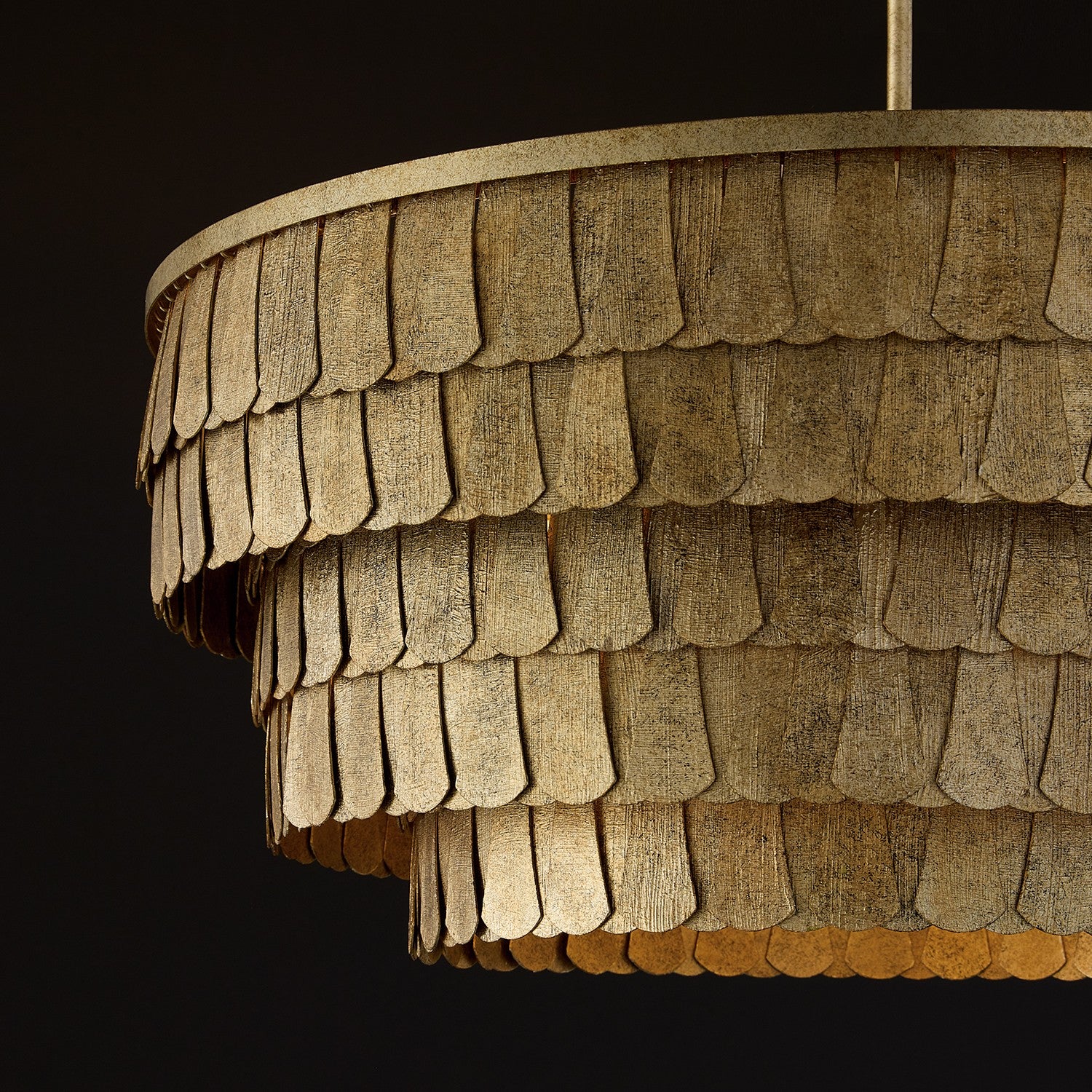 Capital Lighting - 461661AGO - Six Light Chandelier - Arden - Ancestral Gold