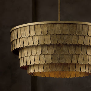 Capital Lighting - 461661AGO - Six Light Chandelier - Arden - Ancestral Gold