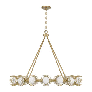 Capital Lighting - 462102GF - 16 Light Chandelier - Flora - Buffed Gold