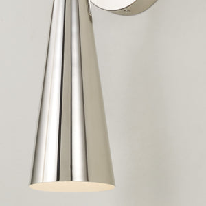 Capital Lighting - 659611PN - One Light Wall Sconce - Levi - Polished Nickel