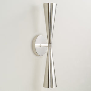 Capital Lighting - 659621PN - Two Light Wall Sconce - Levi - Polished Nickel
