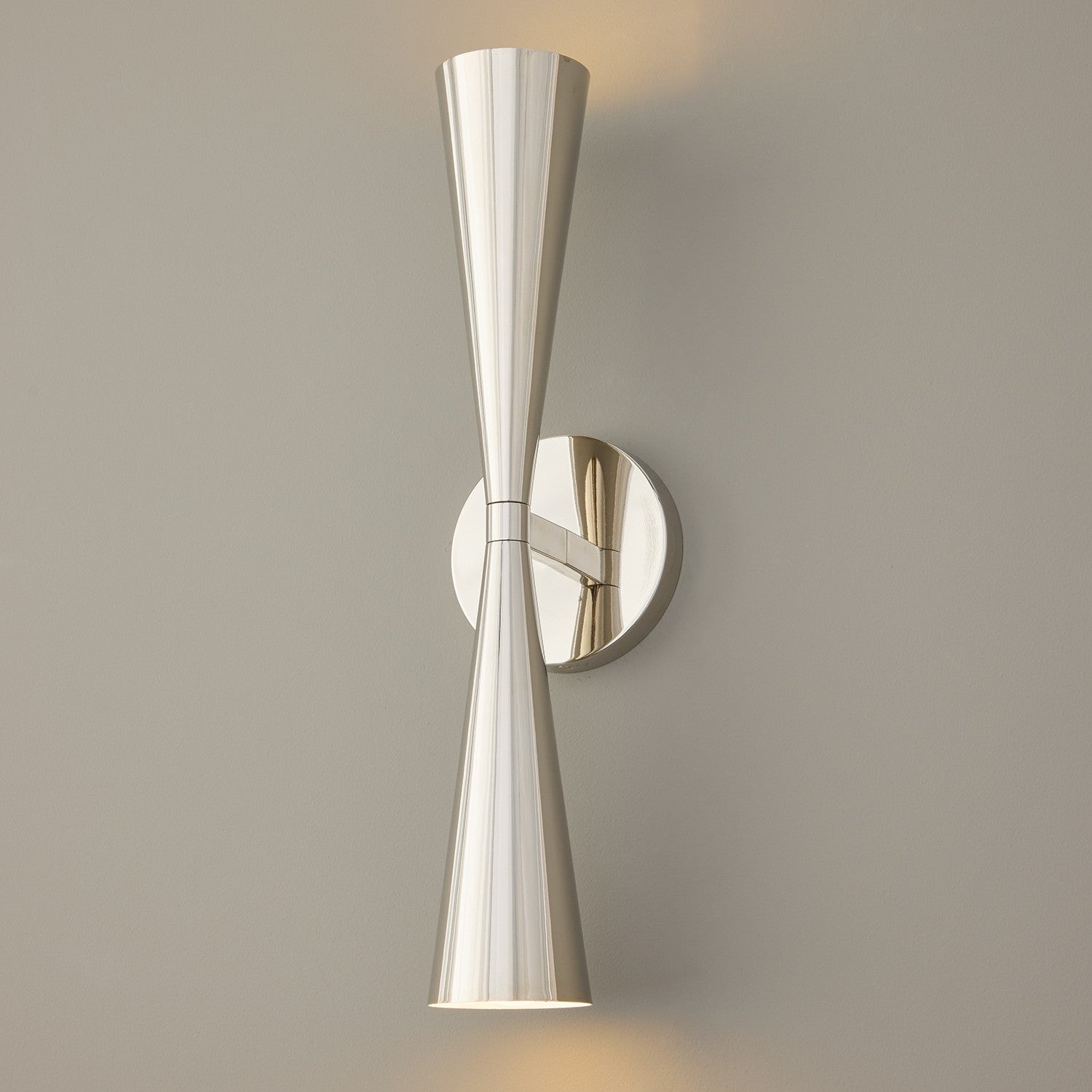 Capital Lighting - 659621PN - Two Light Wall Sconce - Levi - Polished Nickel