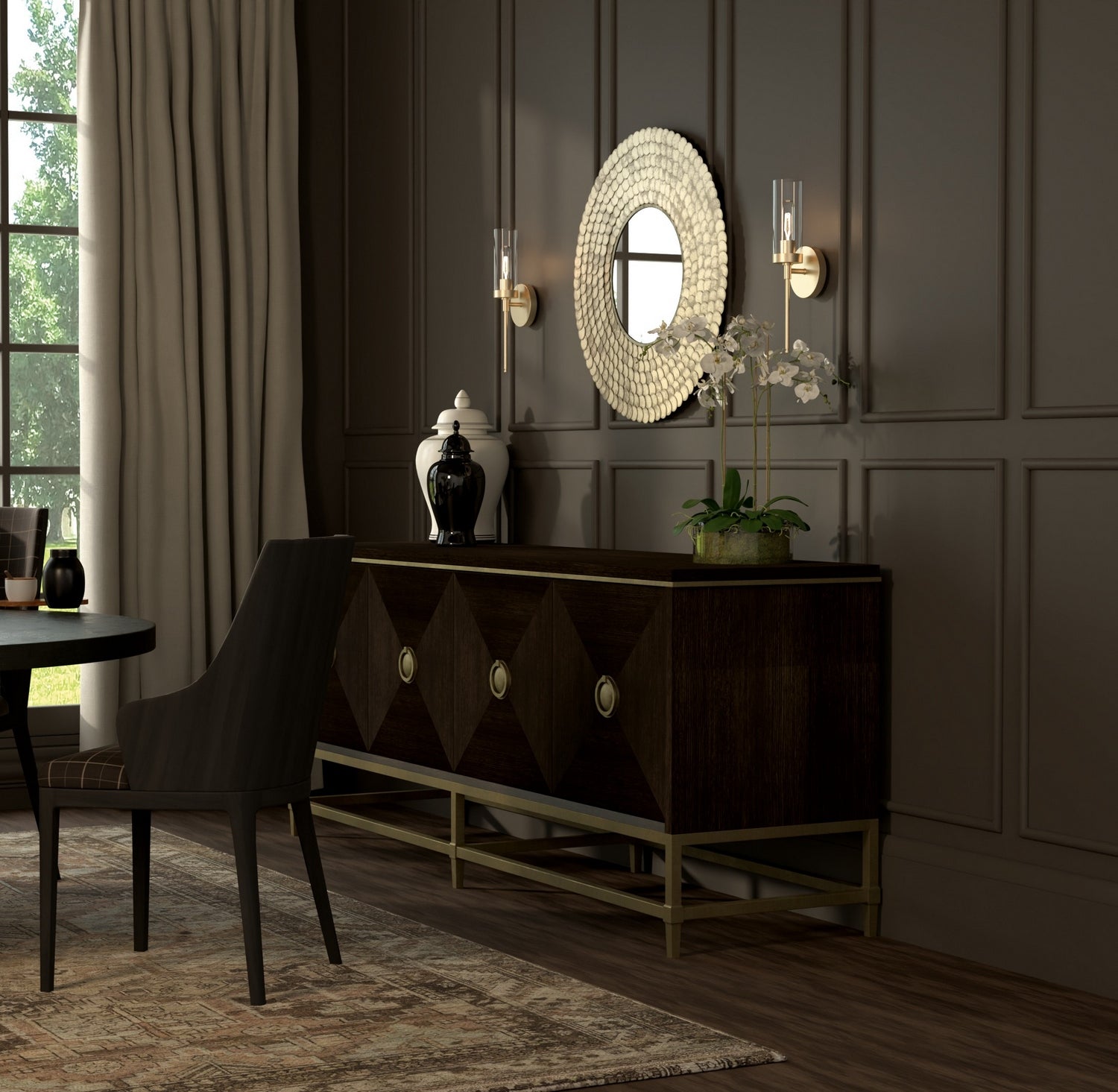 Capital Lighting - 759902MM - Decorative Mirror - Delphine - Grecian Luster