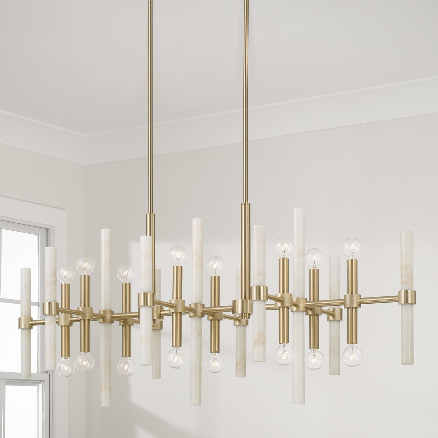 Capital Lighting - 858001MA - 16 Light Island Pendant - Marlow - Matte Brass
