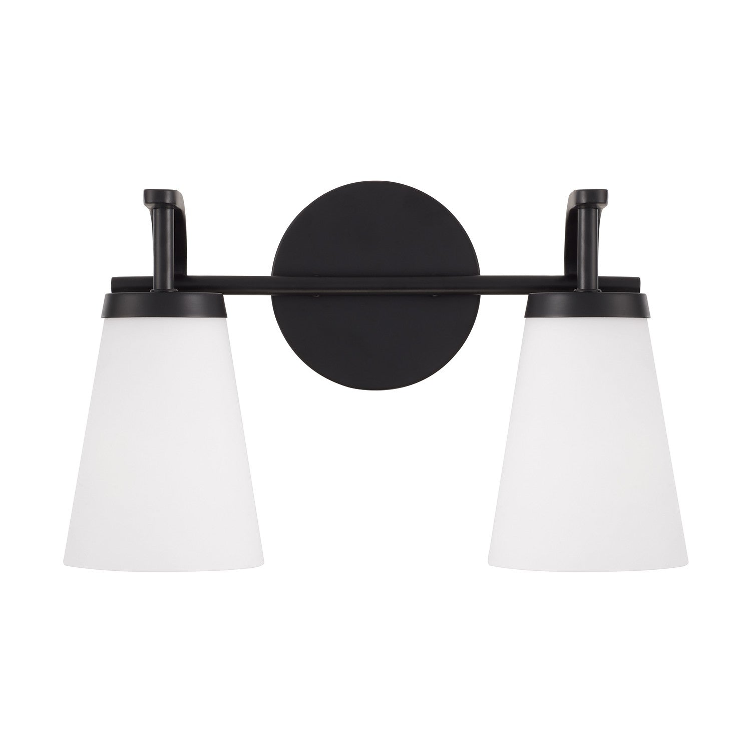 Capital Lighting - 161021MB-660 - Two Light Vanity - Drake - Matte Black
