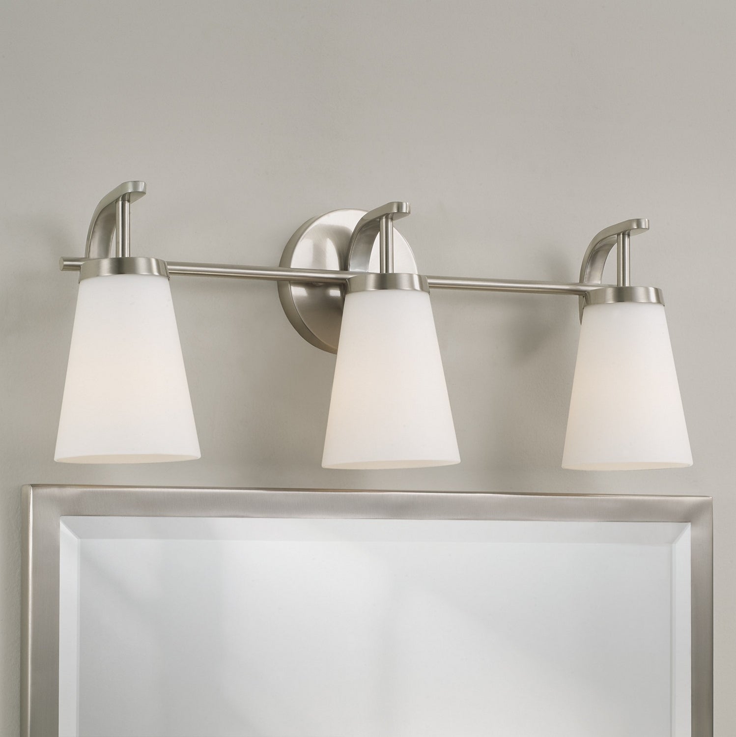 Capital Lighting - 161031BN-660 - Three Light Vanity - Drake - Brushed Nickel