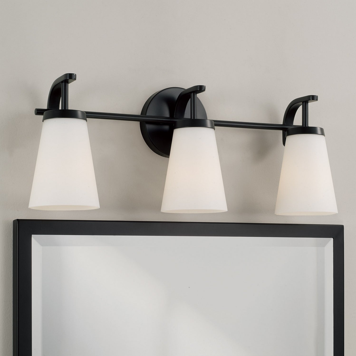 Capital Lighting - 161031MB-660 - Three Light Vanity - Drake - Matte Black