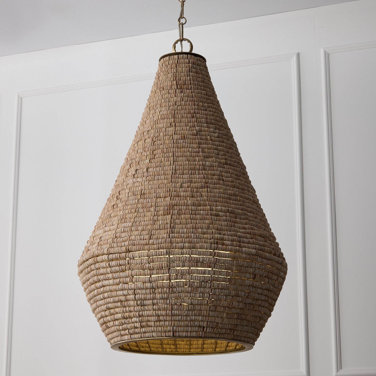 Capital Lighting - 359712LFB - One Light Pendant - Morada - Light Fawn and Matte Brass