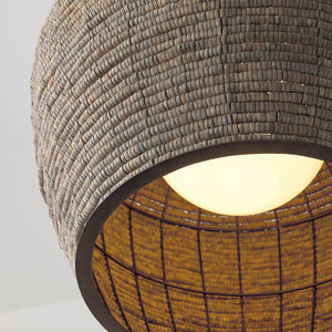 Capital Lighting - 359713AGD - One Light Pendant - Morada - Aegean Grey and Dark Brass