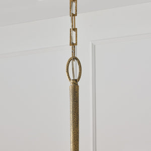 Capital Lighting - 459861ARG - Six Light Chandelier - Savari - Artisan Gold