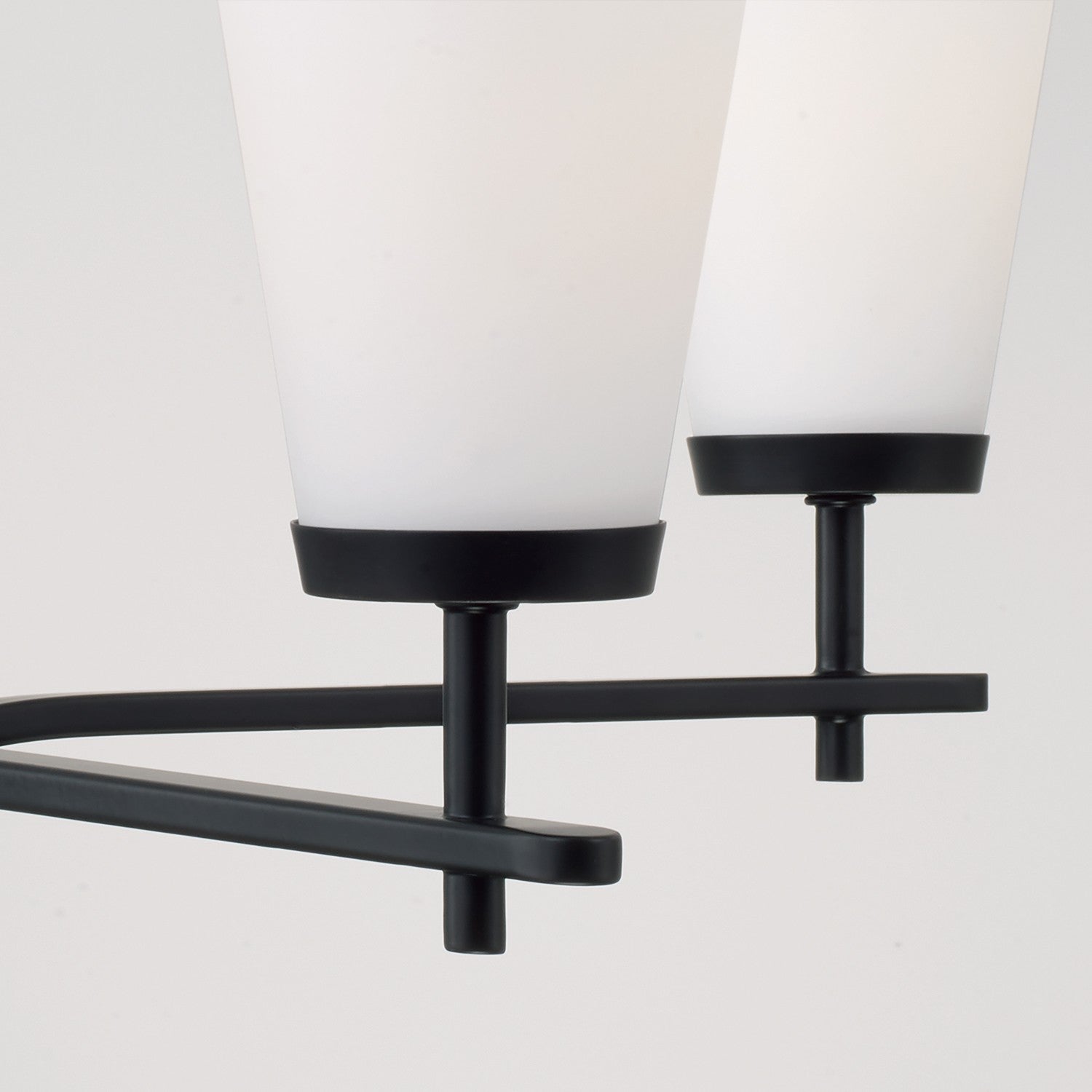 Capital Lighting - 461051MB-660 - Five Light Chandelier - Drake - Matte Black