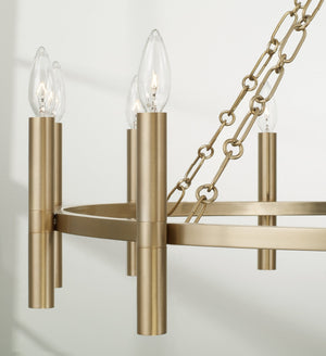 Capital Lighting - 462001MA - 12 Light Chandelier - Winton - Matte Brass