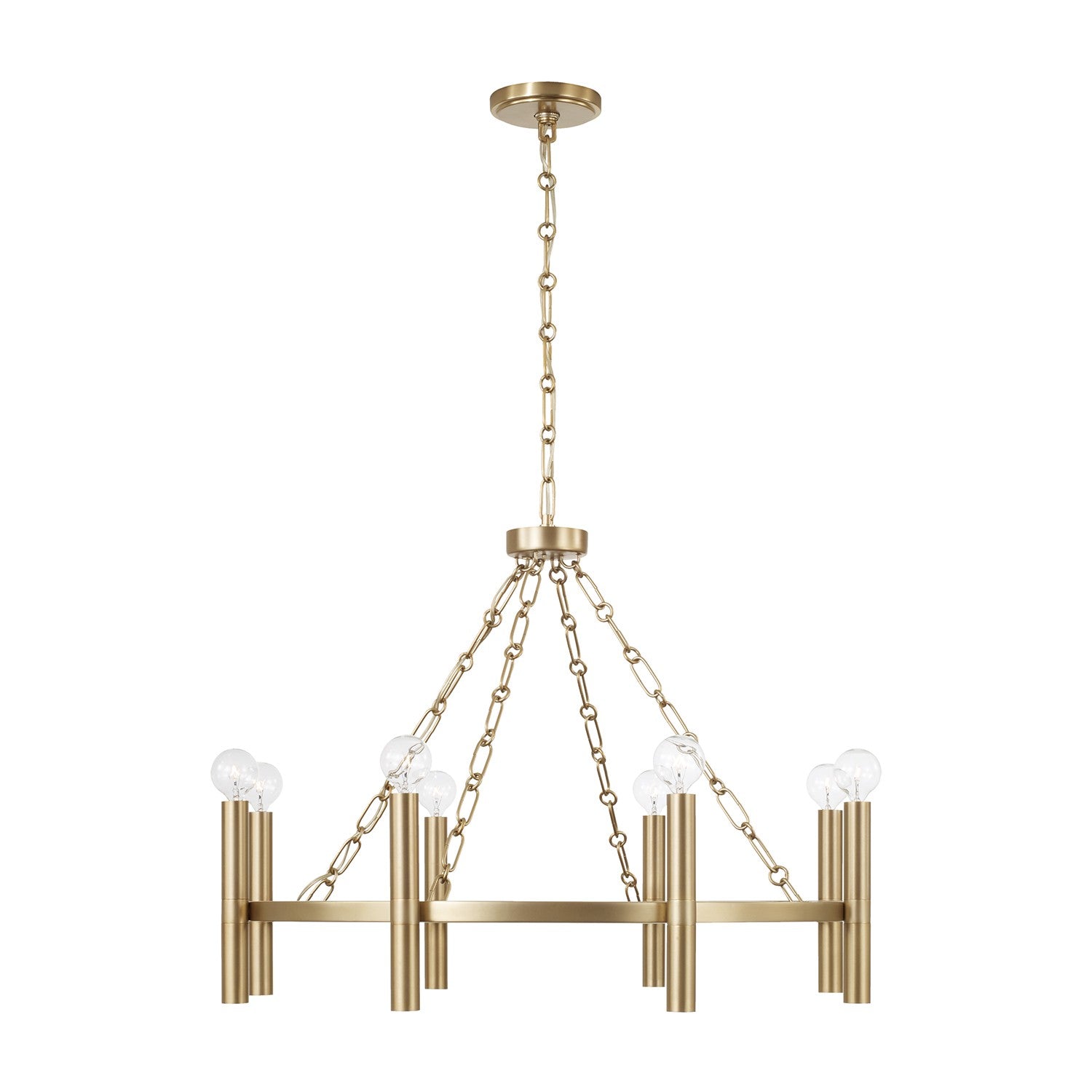 Capital Lighting - 462081MA - Eight Light Chandelier - Winton - Matte Brass