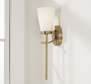 Capital Lighting - 661011AD-660 - One Light Wall Sconce - Drake - Aged Brass