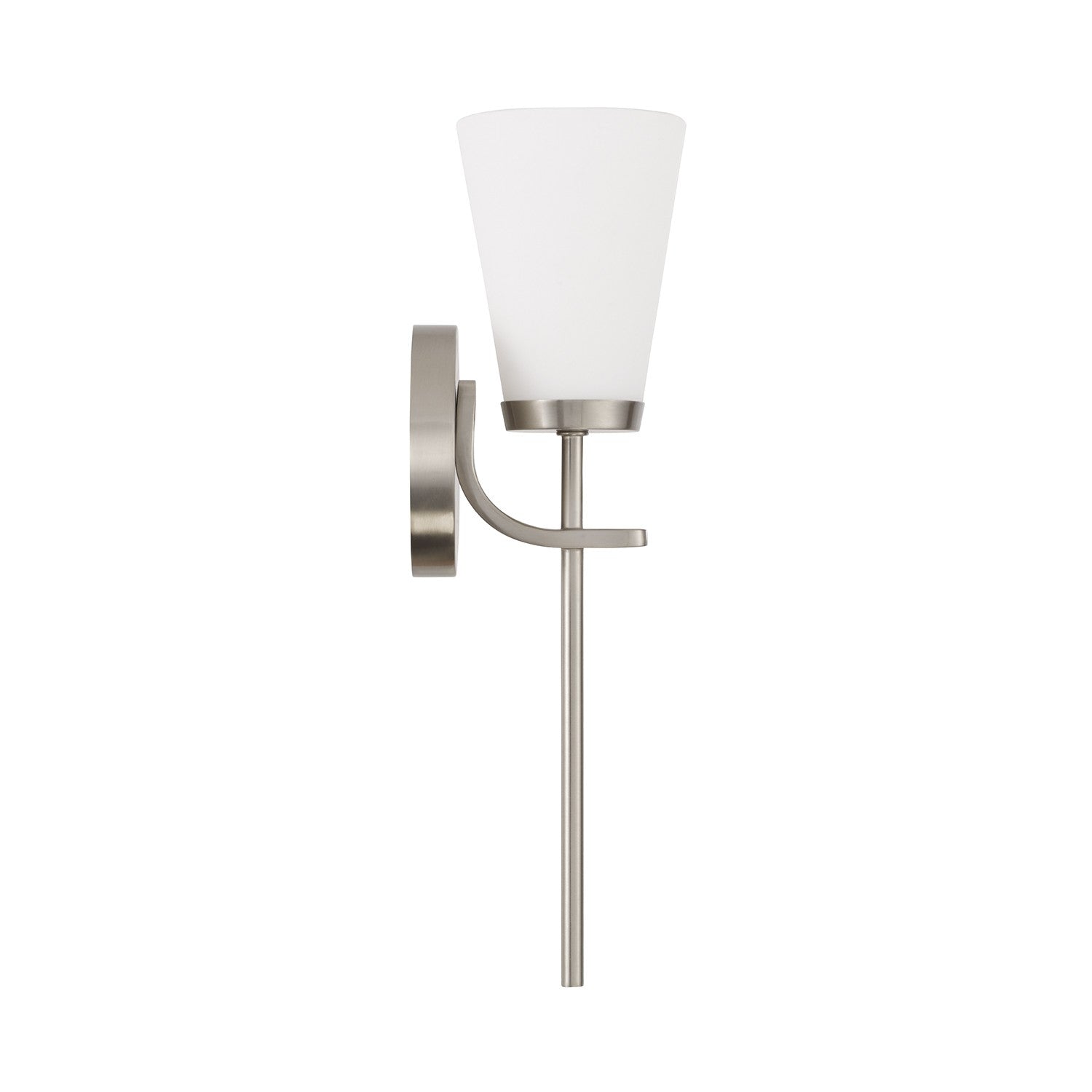 Capital Lighting - 661011BN-660 - One Light Wall Sconce - Drake - Brushed Nickel