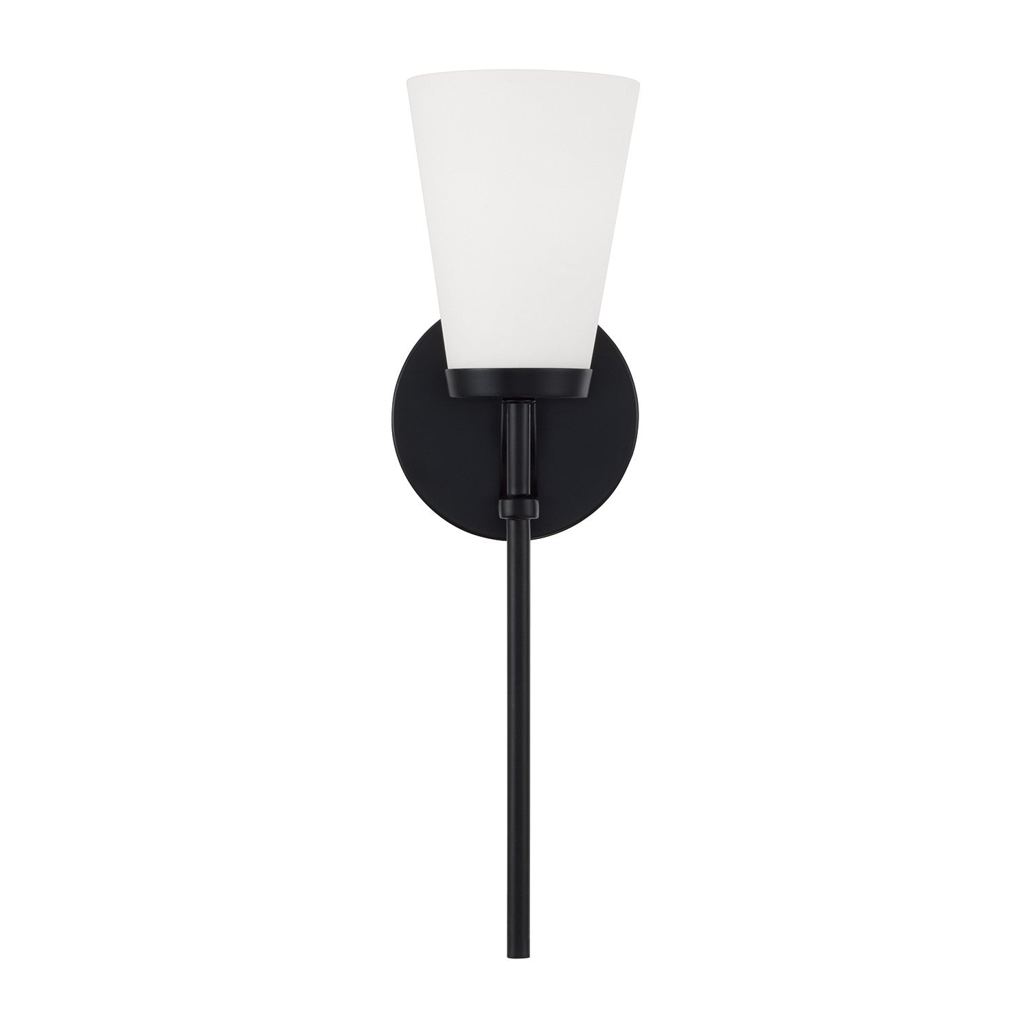 Capital Lighting - 661011MB-660 - One Light Wall Sconce - Drake - Matte Black