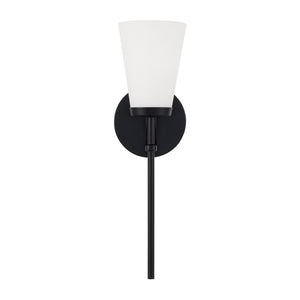 Capital Lighting - 661011MB-660 - One Light Wall Sconce - Drake - Matte Black