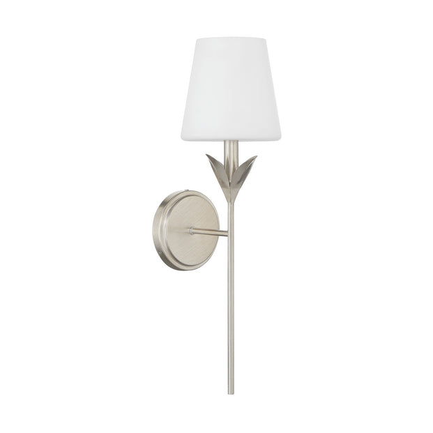 Crystorama - 531-OP-SA - One Light Wall Sconce - Broche - Antique Silver