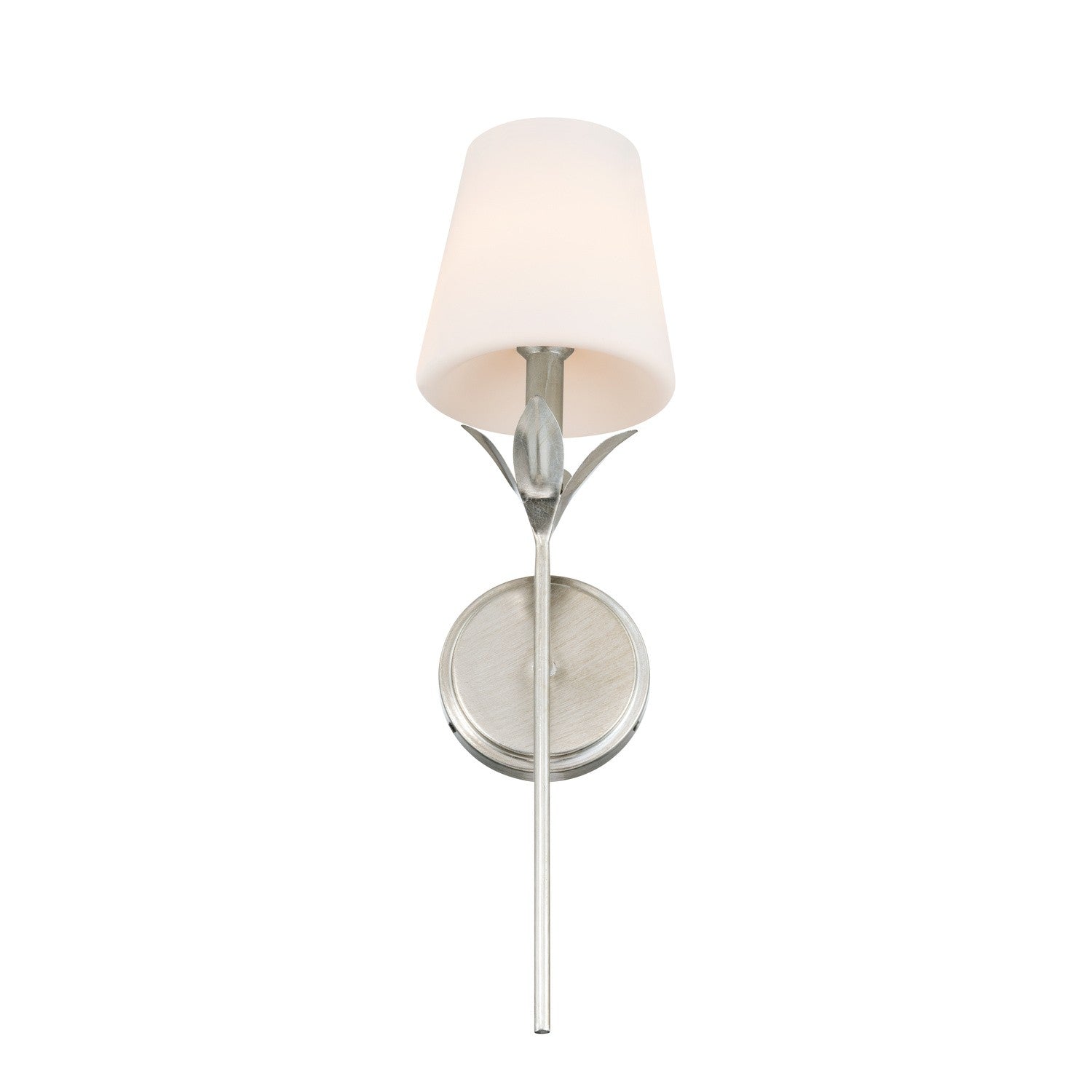 Crystorama - 531-OP-SA - One Light Wall Sconce - Broche - Antique Silver