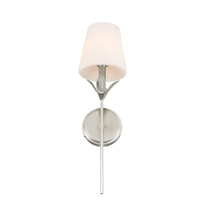 Crystorama - 531-OP-SA - One Light Wall Sconce - Broche - Antique Silver