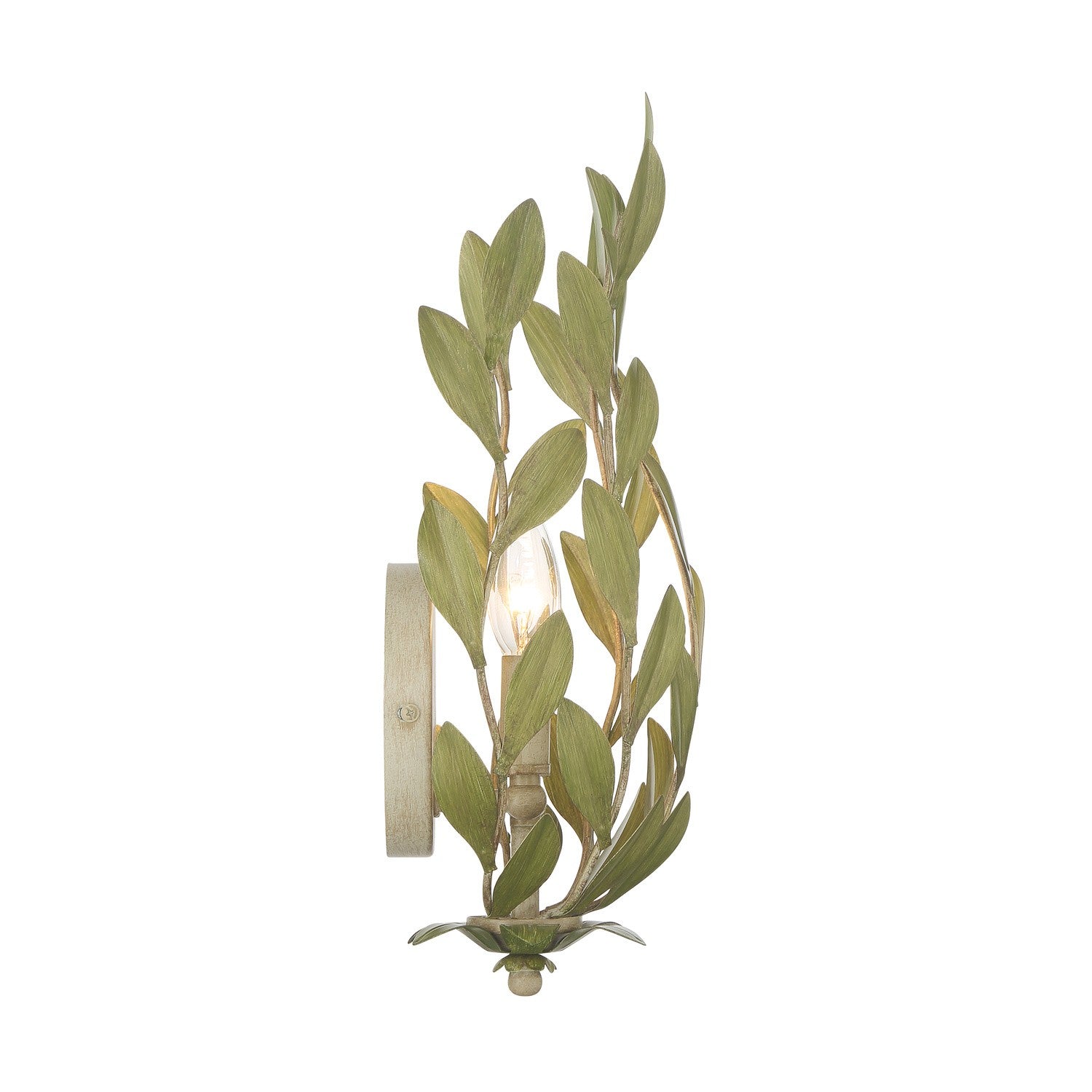 Crystorama - 561-CT - Two Light Wall Sconce - Broche - Champagne Green Tea