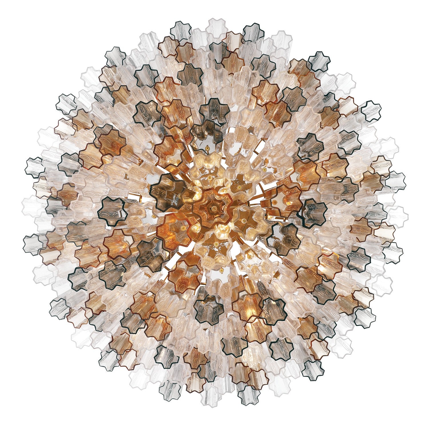 Crystorama - ADD-327-AG-AU - 28 Light Chandelier - Addis - Aged Brass
