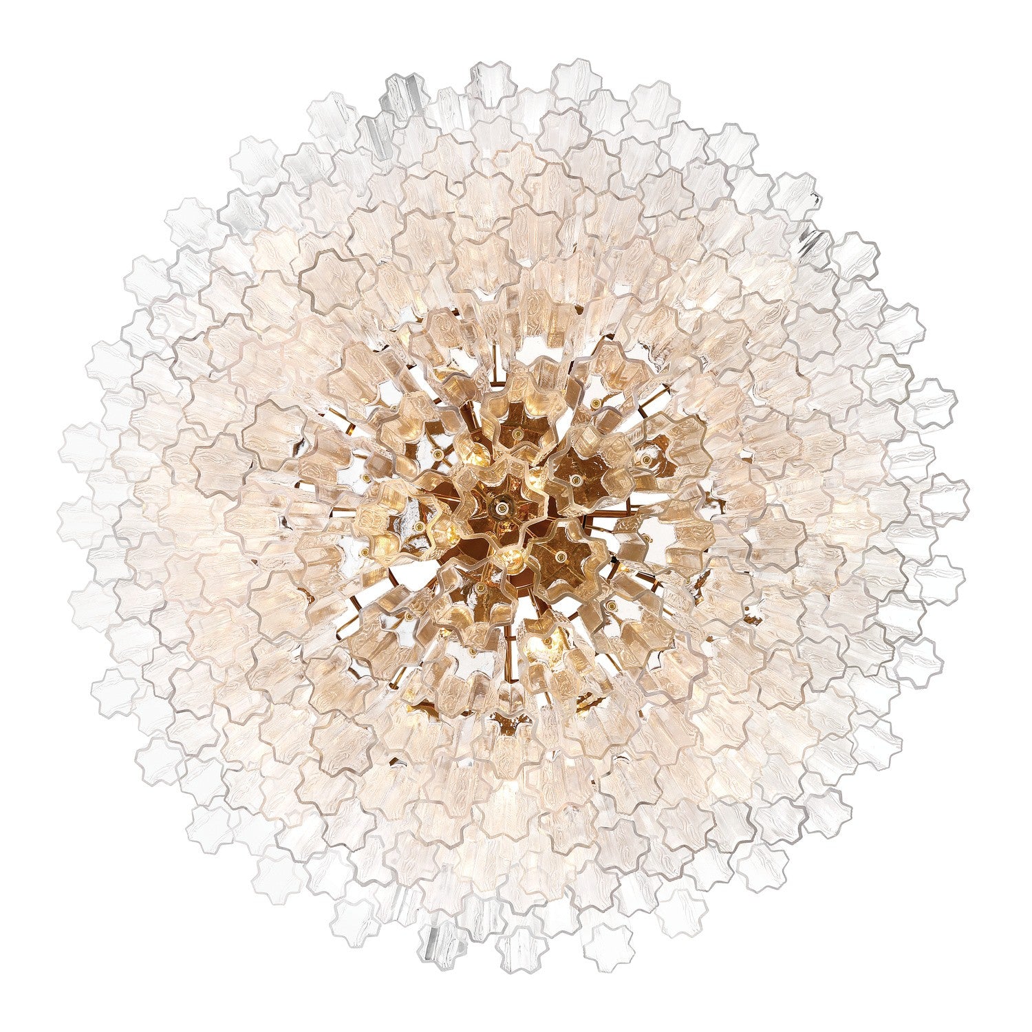 Crystorama - ADD-327-AG-CL - 28 Light Chandelier - Addis - Aged Brass