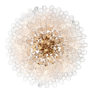 Crystorama - ADD-327-AG-CL - 28 Light Chandelier - Addis - Aged Brass