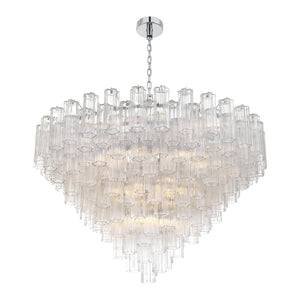 Crystorama - ADD-327-CH-CL - 28 Light Chandelier - Addis - Polished Chrome