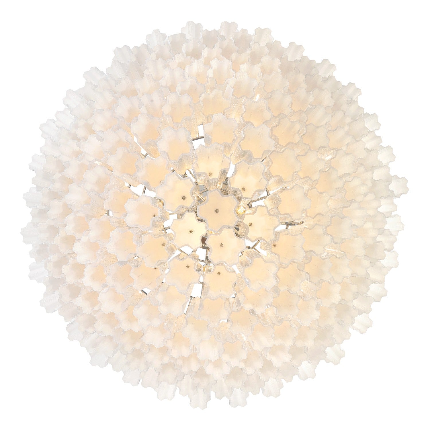 Crystorama - ADD-327-CH-WH - 28 Light Chandelier - Addis - Polished Chrome