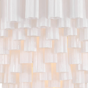 Crystorama - ADD-327-CH-WH - 28 Light Chandelier - Addis - Polished Chrome