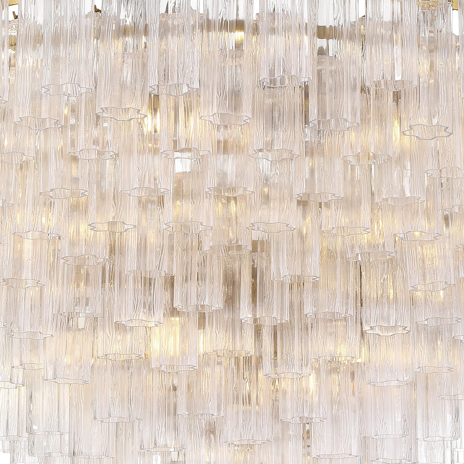 Crystorama - ADD-329-AG-CL - 40 Light Chandelier - Addis - Aged Brass