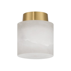 Crystorama - AME-400-AG - One Light Semi Flush Mount - Acme - Aged Brass