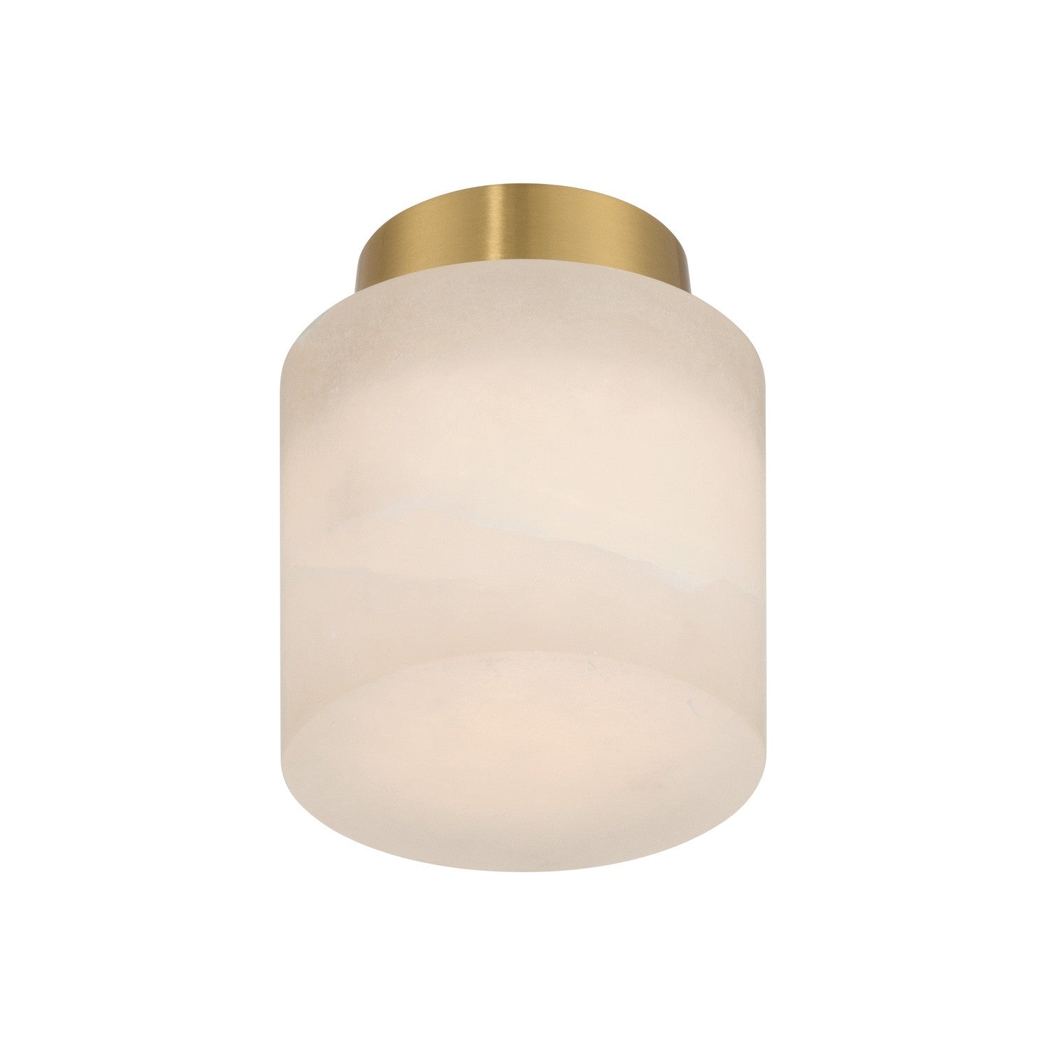 Crystorama - AME-400-AG - One Light Semi Flush Mount - Acme - Aged Brass