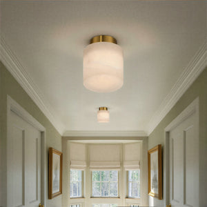 Crystorama - AME-400-AG - One Light Semi Flush Mount - Acme - Aged Brass