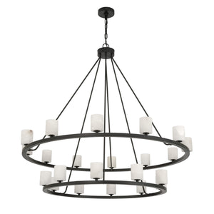 Crystorama - ARA-10268-MK-ST - LED Chandelier - Aragon - Matte Black
