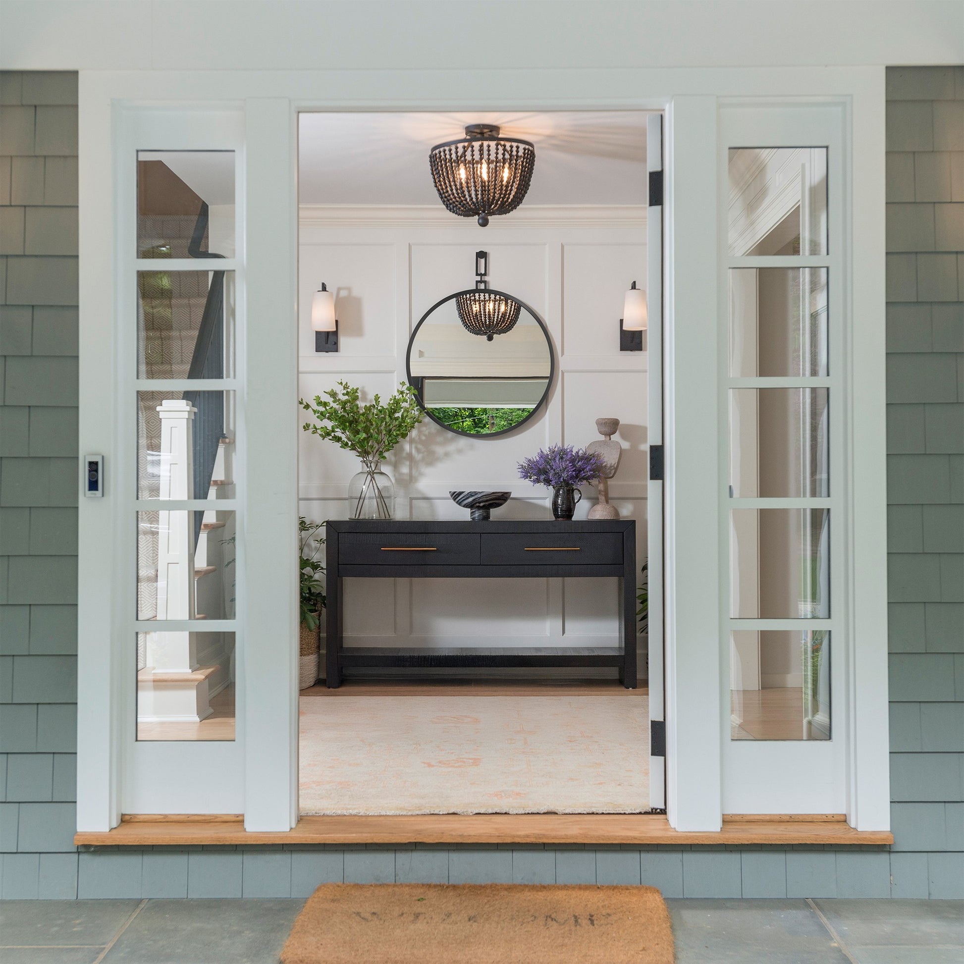 Crystorama - AST-M860-MK - Mirror - Alston - Matte Black