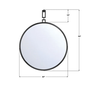 Crystorama - AST-M860-MK - Mirror - Alston - Matte Black