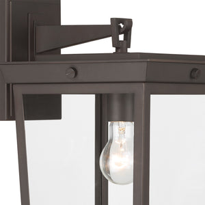 Crystorama - BEL-A8062-TZ - One Light Outdoor Wall Sconce - Belmont - Twilight Bronze