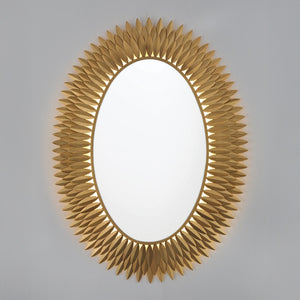 Crystorama - BRH-M500-GA - LED Mirror - Broche - Antique Gold